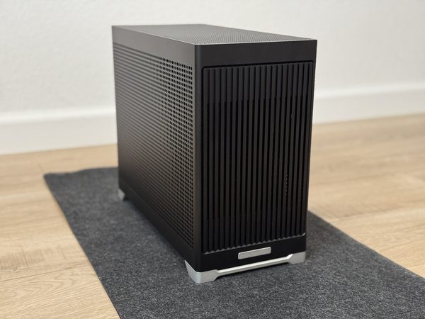 A closed Pantheon standing on a rug